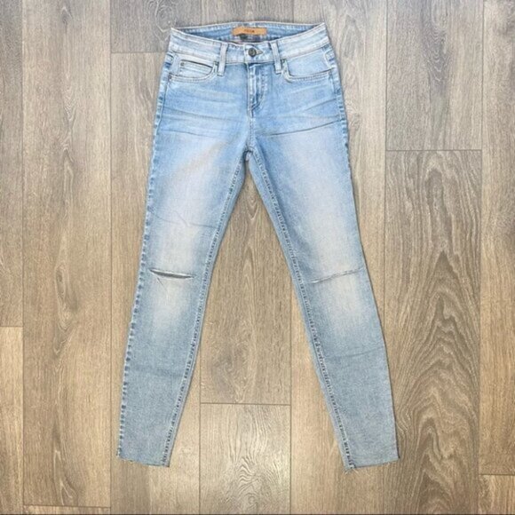 Anthropologie Joe's Jeans Skinny Jeans Flawless Icon Split distressed Light wash - Picture 4 of 16